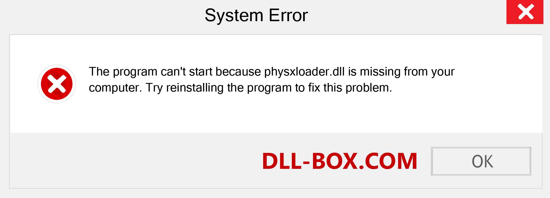 physxloader.dll file is missing?. Download for Windows 7, 8, 10 - Fix  physxloader dll Missing Error on Windows, photos, images